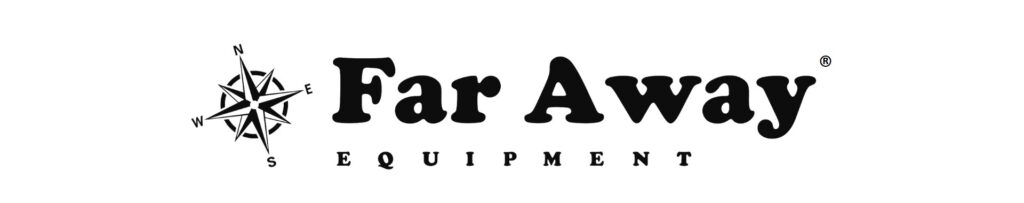 Logo Far Away Equipment na białym tle