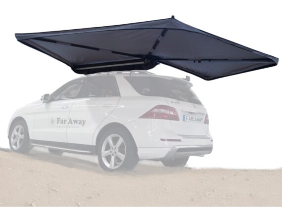 Markiza samochodowa samonośna foxwing Far Away Equipment - FX Wing 270HD prawy szary