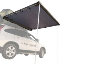 Markiza samochodowa Classic Wing 250 szara 2,5x2,5m | Far Away Equipment