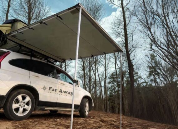 Markiza samochodowa Classic Wing 200 zielona 2x2,5m | Far Away Equipment