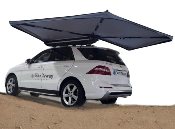 Markiza samochodowa samonośna foxwing Far Away Equipment - FX Wing 270HD prawy szary
