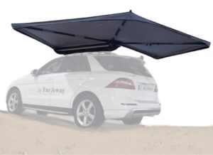 Markiza samochodowa samonośna prawa foxwing FX Wing 270HD szary | Far Away Equipment