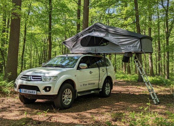 Namiot Dachowy Mont Blanc 160 szary | Far Away Equipment