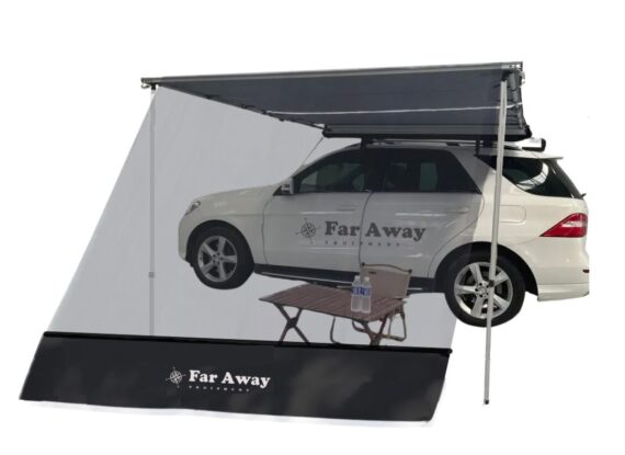 Sun blocker - ścianka przednia przeciwsłoneczna - zacieniacz do markizy 2x2,1m | Far Away Equipment