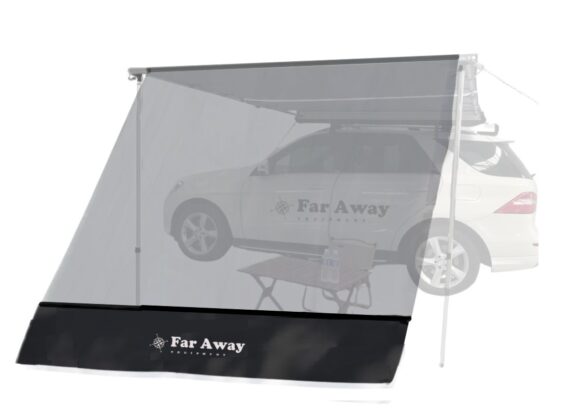 Markiza samochodowa Alu One 250 aluminiowa szara 2,5x2,5m | Far Away Equipment