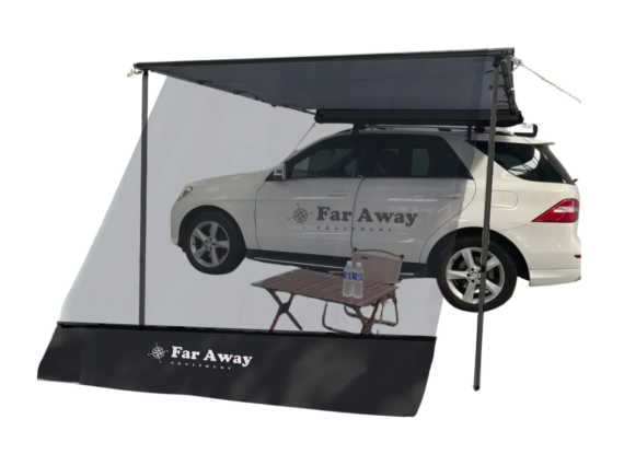 Markiza samochodowa Alu One 250 aluminiowa szara 2,5x2,5m | Far Away Equipment