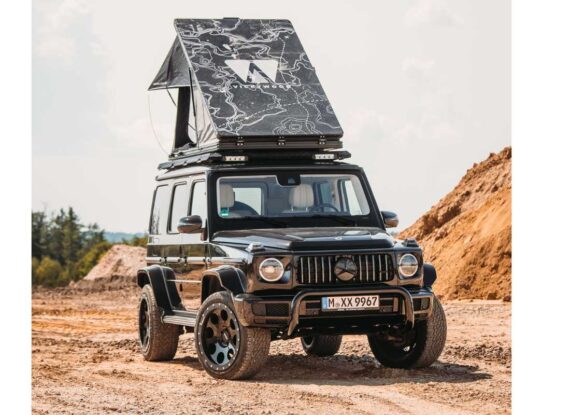 Namiot Dachowy aluminiowy Cumaru Light 152 złoty brąz | Vickywoods