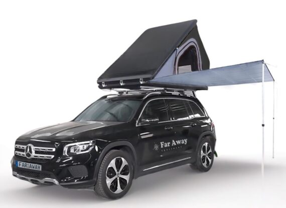 Namiot Dachowy twardy Matterhorn 135 aluminiowy szary | Far Away Equipment