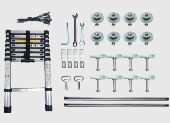 Namiot Dachowy twardy Matterhorn 135 aluminiowy szary | Far Away Equipment