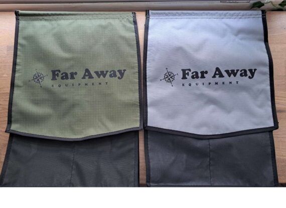 Torba na buty organizer do namiotu dachowego szary – Far Away Equipment