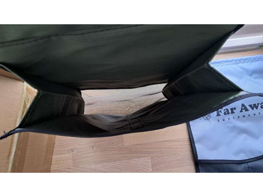 organizer na buty do namiotu dachowego