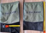 Torba na buty organizer do namiotu dachowego szary – Far Away Equipment