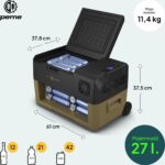 Lodówka turystyczna kompresorowa Peme 30 Dark Sky