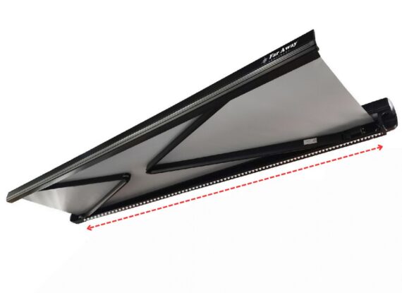 Markiza samochodowa Sport VAN 250 szara | Far Away Equipment