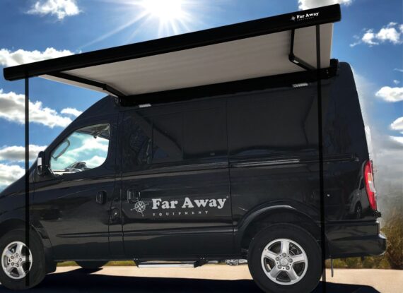 Markiza samochodowa Sport VAN 250 szara | Far Away Equipment