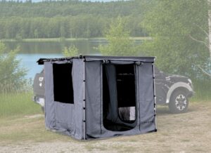 Namiot do markizy samochodowej z podłogą 2x2,5m szary | Far Away Equipment