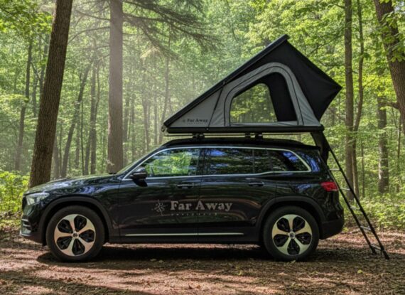 Namiot Dachowy twardy Matterhorn 135 aluminiowy szary | Far Away Equipment