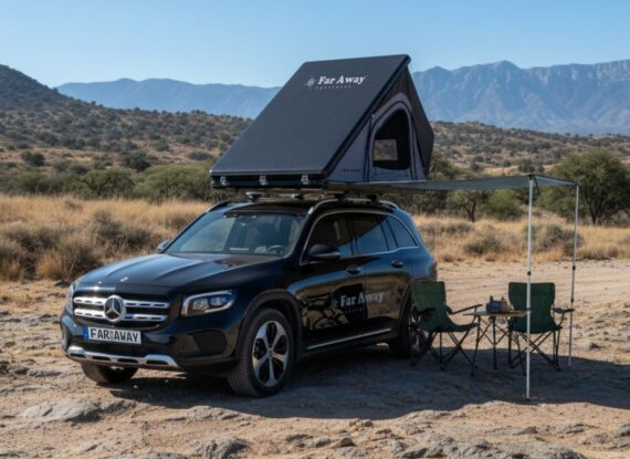 Namiot Dachowy twardy Matterhorn 135 aluminiowy szary | Far Away Equipment